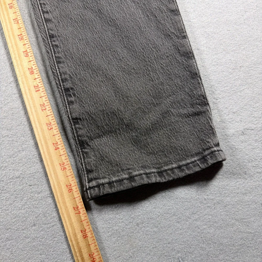 Madewell The Perfect Vintage Jean Women 30 High‎ Rise Tapered Black Minimalist
